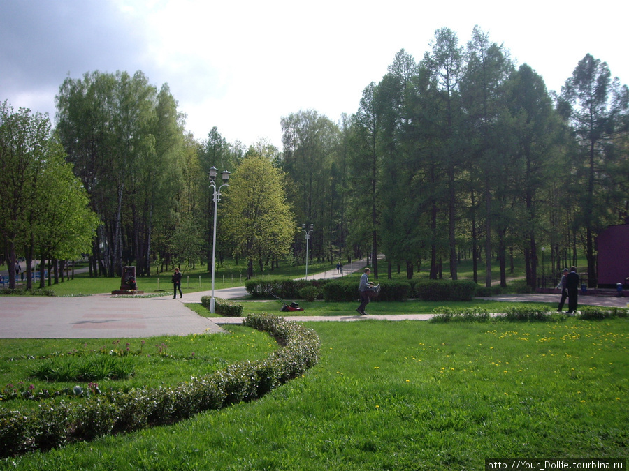 Молодечненский парк, заложен в 1946 году в честь победы. Минск, Беларусь
