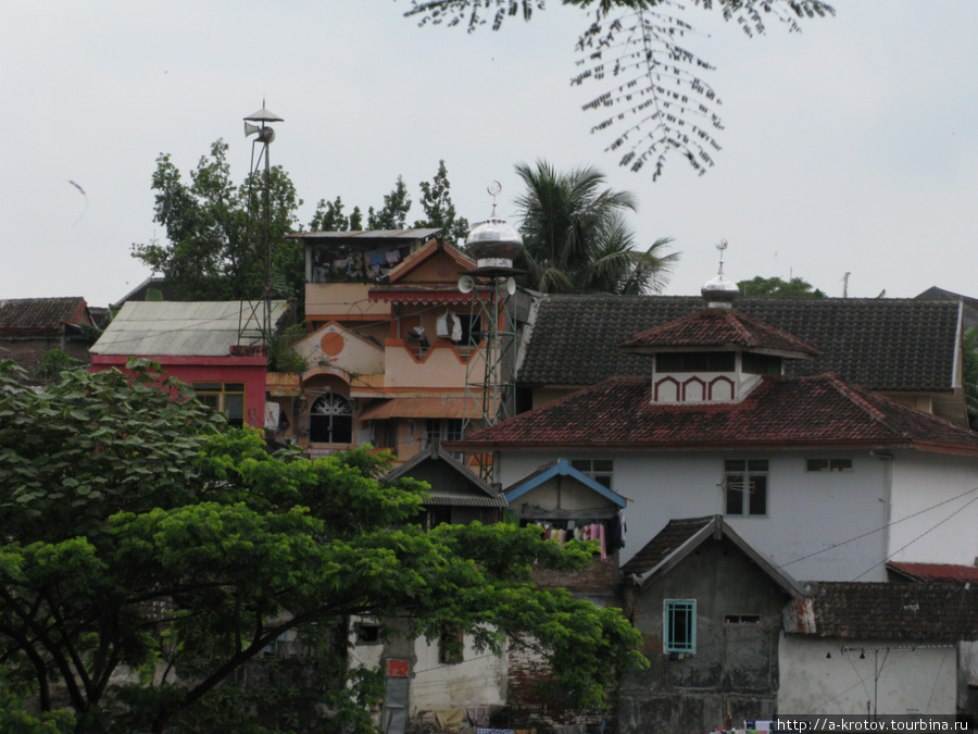 Вид города Маланг Маланг, Индонезия