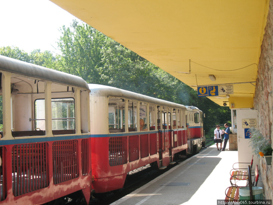 Поезд на станции Хувосвельд Будапешт, Венгрия