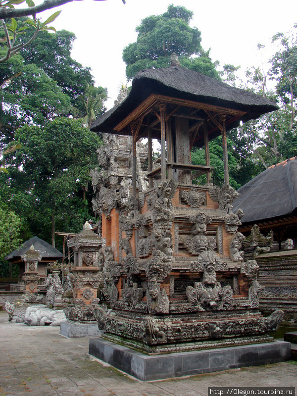 Царство обезьян Убуд, Индонезия