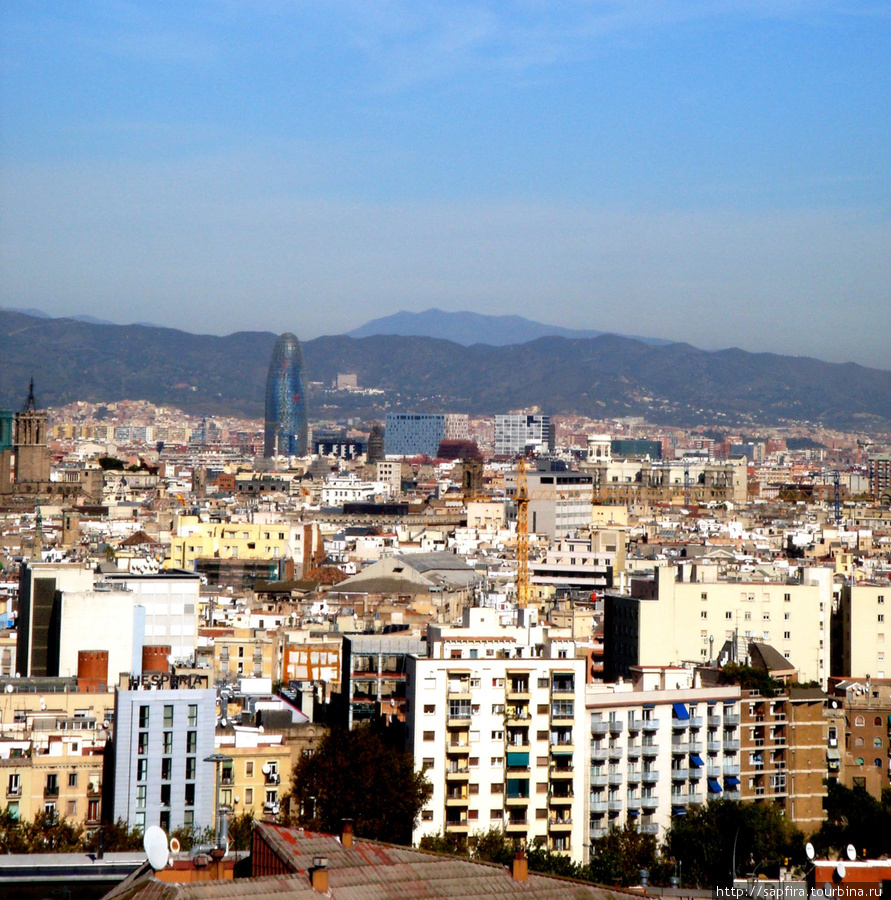 Хождение по городу Барселоны. Барселона, Испания