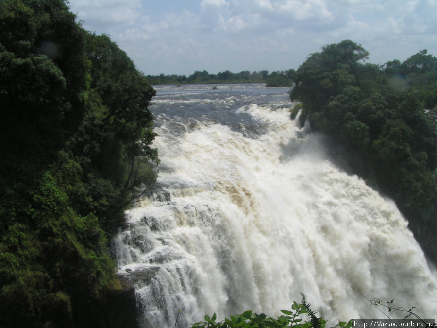 Часть водопада Виктория-Фоллс, Зимбабве