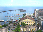 Вид на нижний город от Palacio Rio Branco