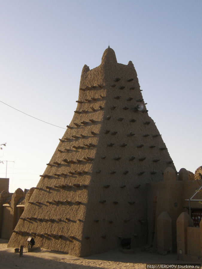 Прогулка по новому городу Тимбукту, Мали