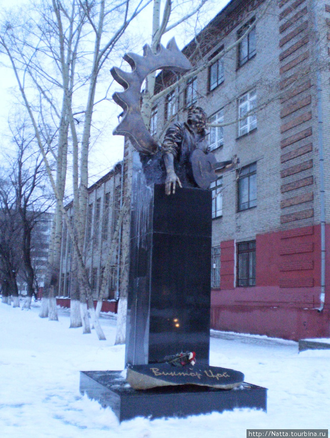 Памятник Виктору Цою Барнаул, Россия