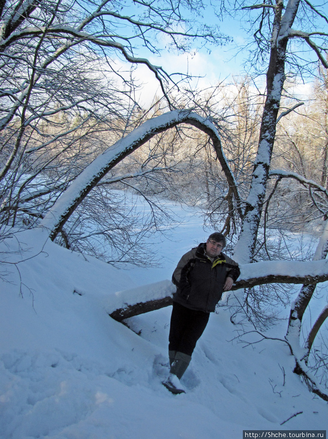 Зимняя прогулка вдоль реки Псел. Бишкинь, Украина