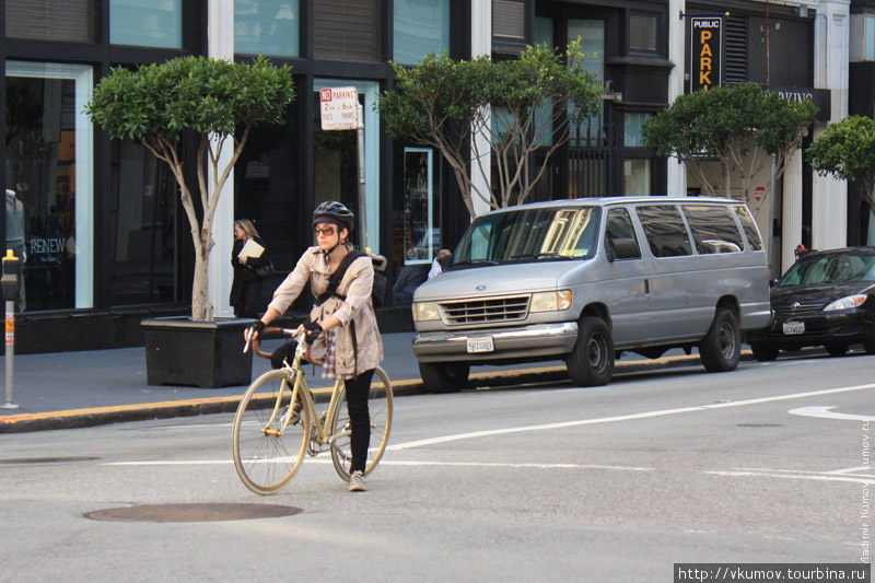 Сан-Франциско: Велосипеды и велосипедисты Сан-Франциско, CША