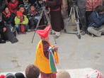 Выступление главного ламы монастыря Намгьял Гомпа