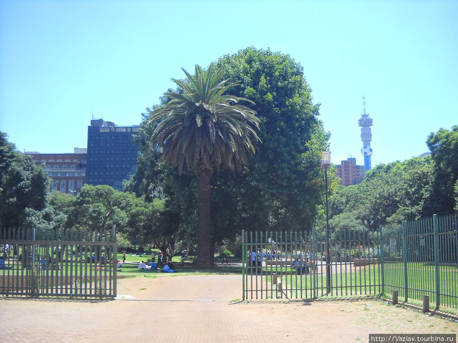 Общий вид местности Йоханнесбург, ЮАР