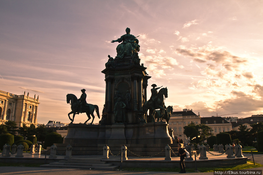 Памятник Марии Терезии. Вена, Австрия