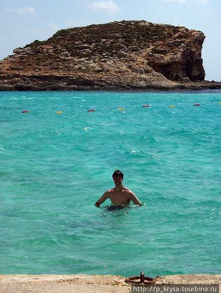 Голубая лагуна Остров Комино, Мальта