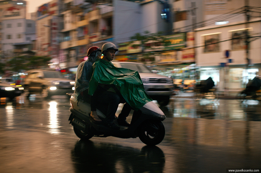 Дождливый Сайгон. Вьетнам