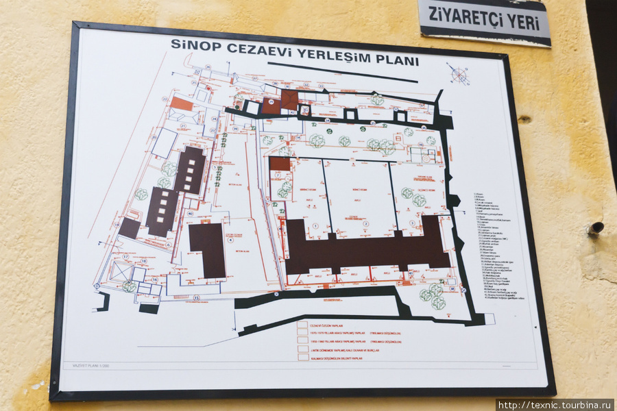 Синопская тюрьма Синоп, Турция