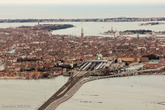 Вид на Венецию с самолета