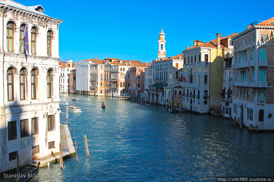 Вид в другую сторону Венеция, Италия