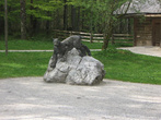 Скульптура рыси