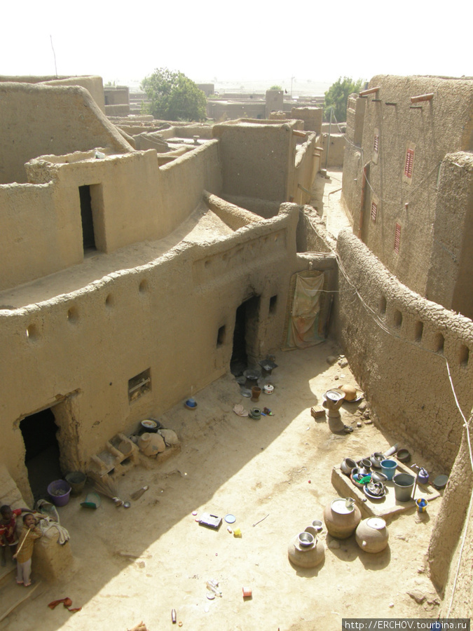 Город сверху Дженне, Мали