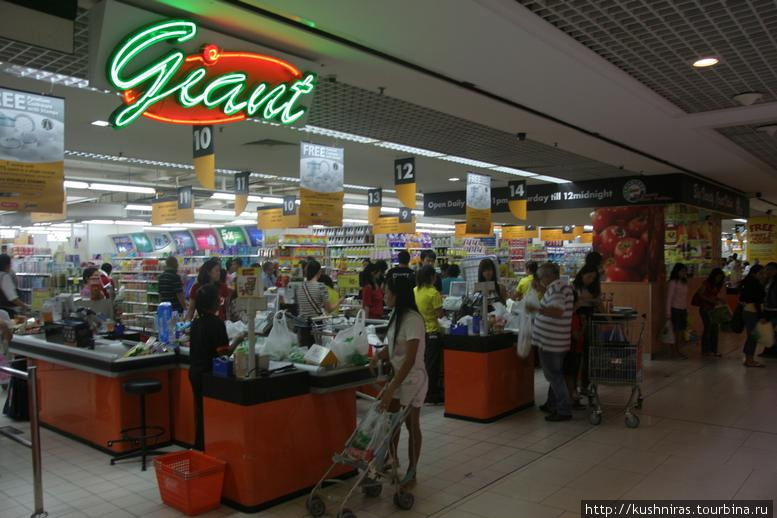 Кассы Giant Hypermarket Сингапур (город-государство)