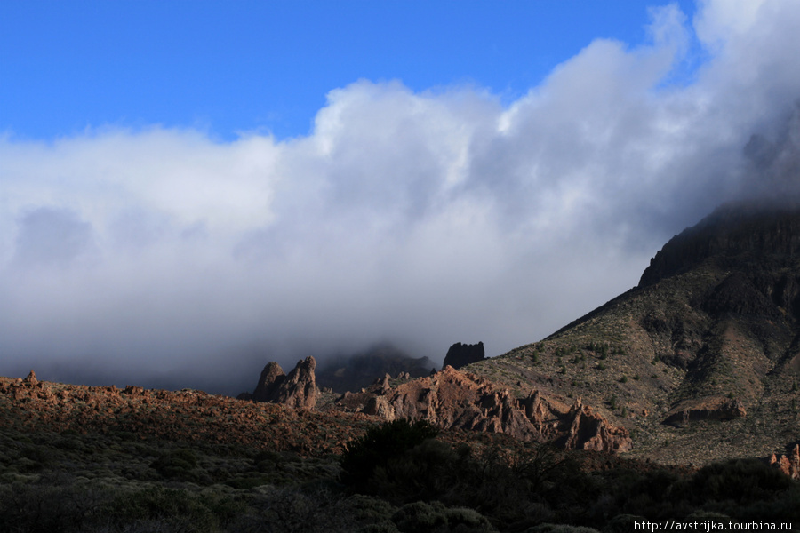 Палец Бога и другие творения вулкана Тейде Национальный парк Тейде, остров Тенерифе, Испания
