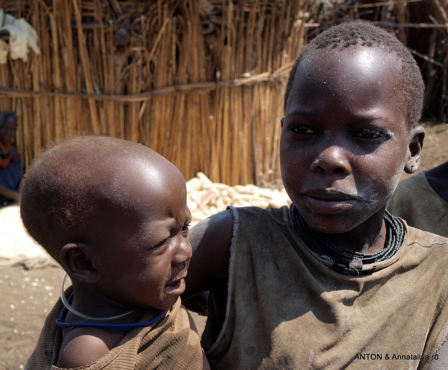 Деревенские дети Уганда