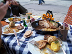 Типично баварские порции — ресторан Августинерброй возле Фрауенкирхе