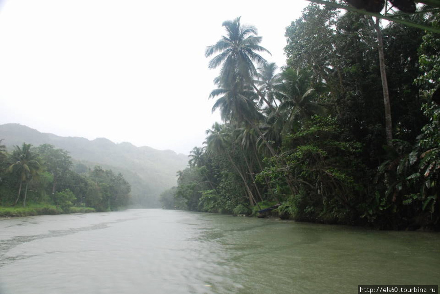 Река по которой мы катались называлась Лобок Остров Бохол, Филиппины