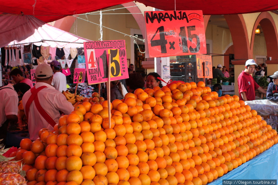 Апельсины 4кг за 15, это около 10-12 рублей за один килограмм
