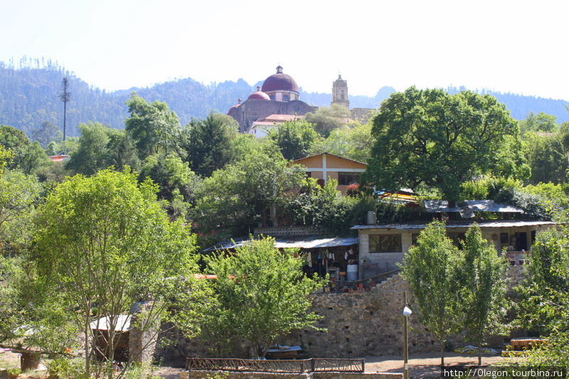 Храм шахтёрского городка Минерал-дель-Чико, Мексика