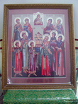Список иконы Собор Муромских святых в надвратной церкви во имя чудотворца Кирилла Белозёрского