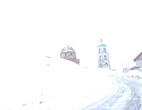 На холме возвышается Троицкая церковь, в основание которой, как гласит местная легенда, Илья Муромец положил три морёных дуба, поднятых им со дна Оки