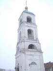 От Свято-Троицкого храма в селе Карачарове до сегодня уцелела колокольня