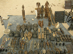 Сувениры в догонской деревне.