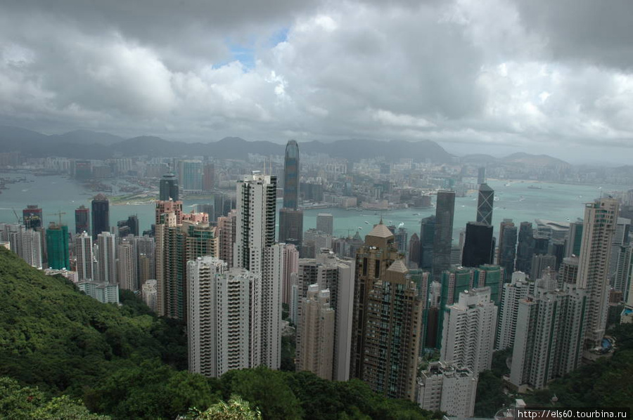с пика Виктория получаются очень сурьезные фото Гонконг