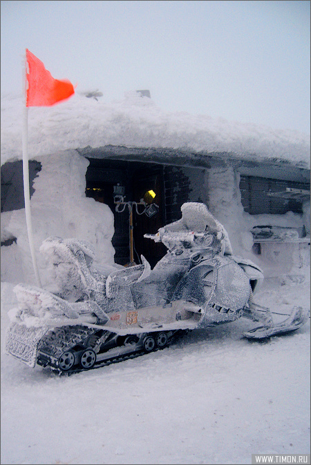 Снегоход спасателя Юлляс, Финляндия