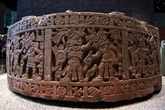 Камень жертвоприношений правителя Тисока (зал ацтеков)