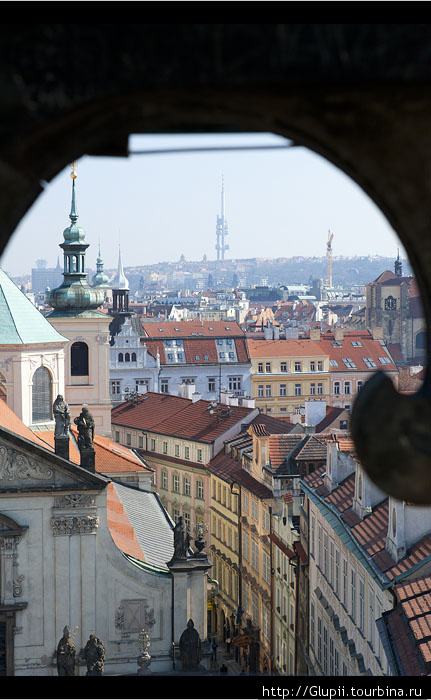 Взгляд сверху Прага, Чехия