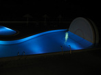 Отель Blue Star*** — 

ночная подсветка бассейна