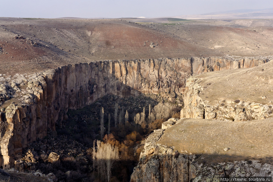 Южная часть долины Ихлары — вот такой вот каньон Ихлара (долина), Турция