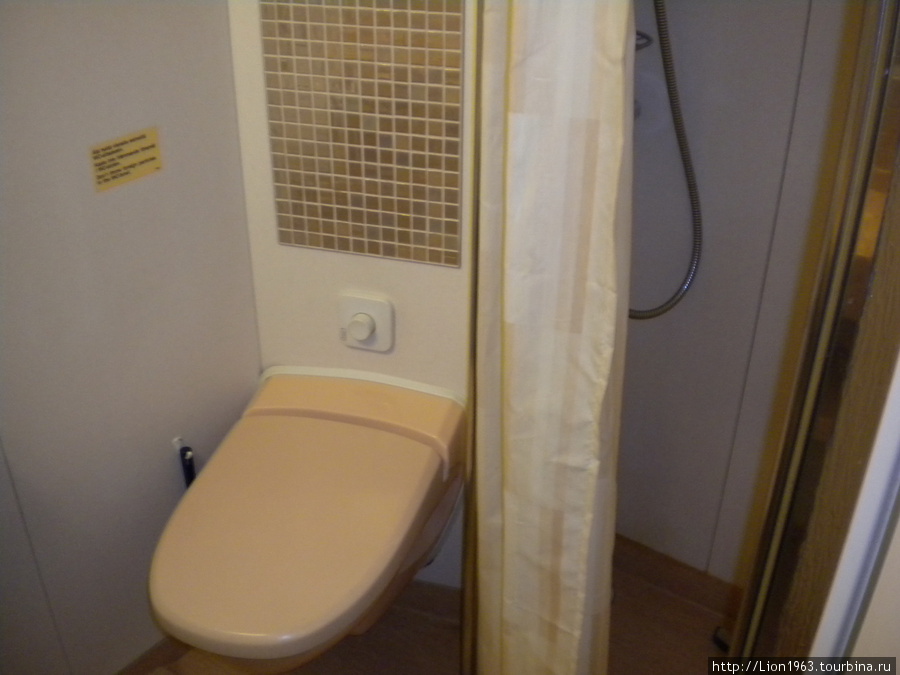 Туалетная комната в каюте Стокгольм, Швеция