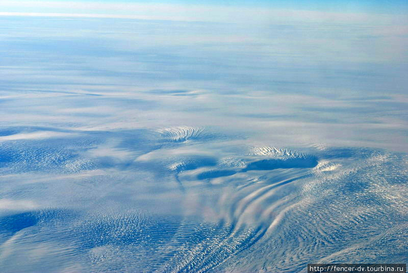 Я так и не понял, как получаются такие серебристые снежные волны. Гренландия