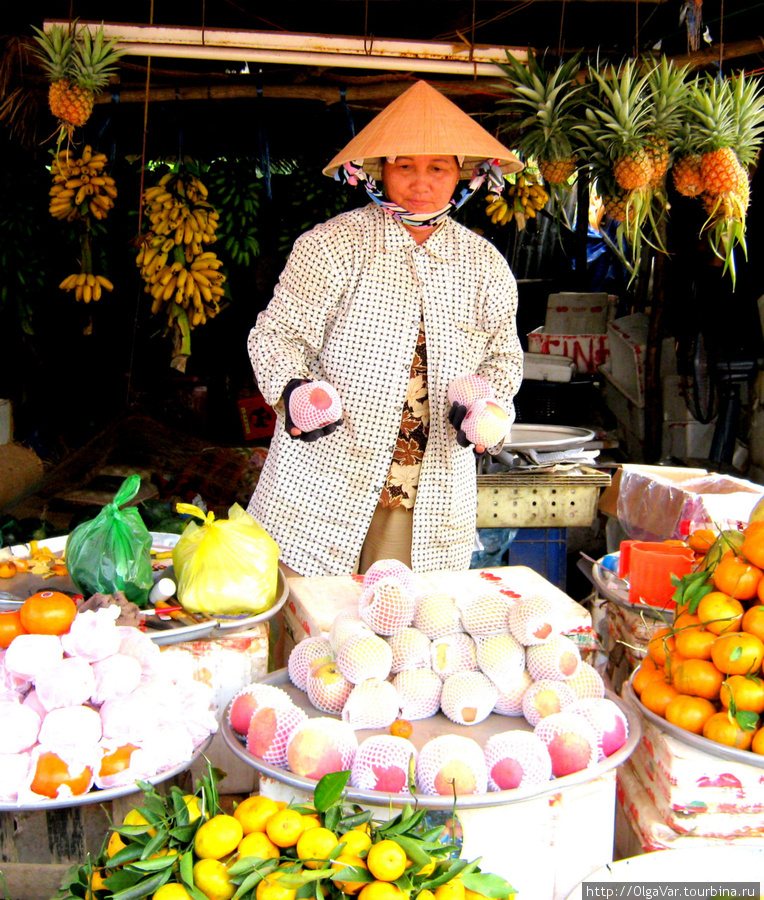 На городском рынке Остров Фу Куок, Вьетнам