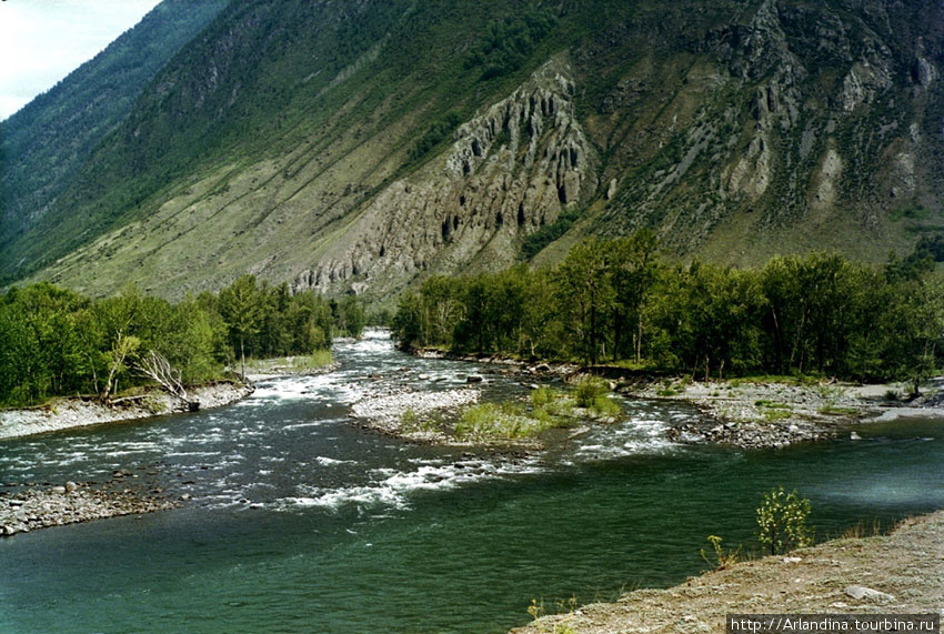 Река Чулышман. Артыбаш, Россия