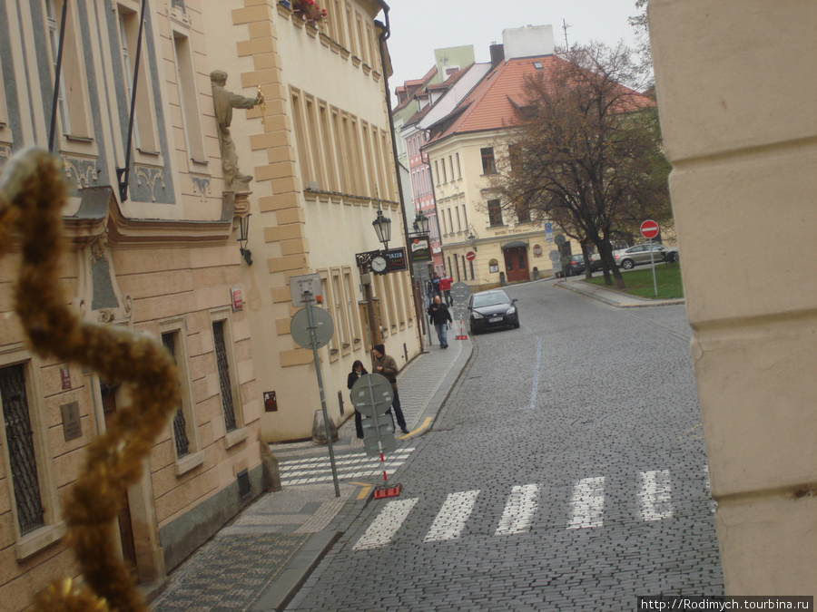 Вид из номера отеля Прага, Чехия