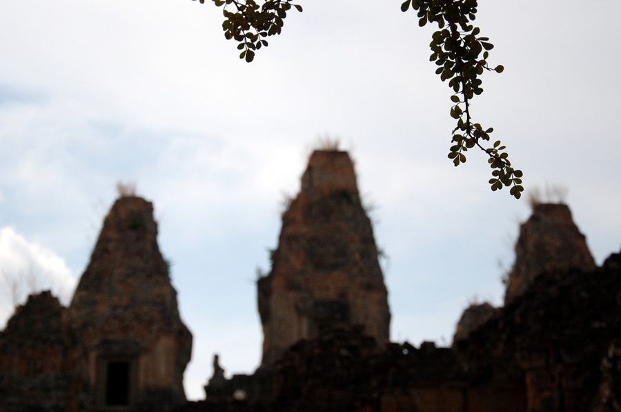 Пре Руп или место, где проходили погребальные обряды кхмеров Ангкор (столица государства кхмеров), Камбоджа