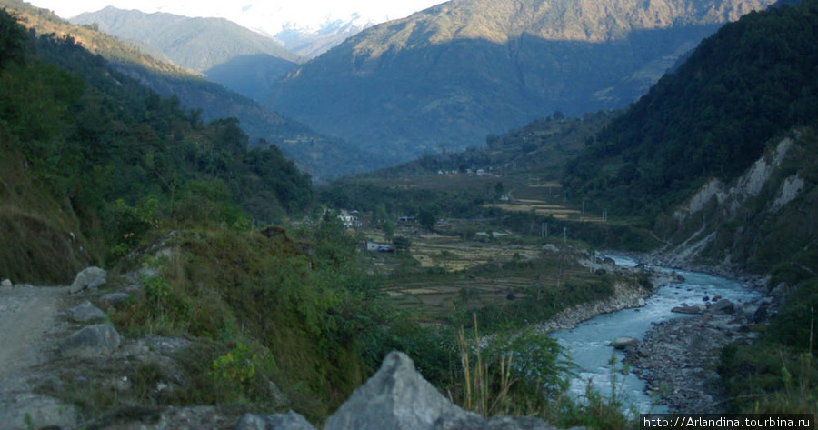 Annapurna Circuit Trek, ноябрь 2007, часть пятая Непал