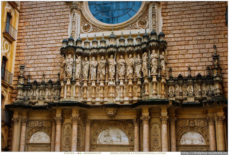 Барселона. Часть 10: Монтсеррат Монастырь Монтсеррат, Испания