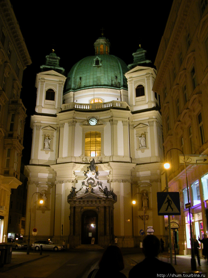 Гуляем по Вене ночью и днем Вена, Австрия