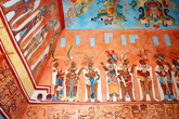 Фреска внутри гробницы майя