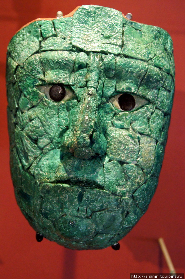 Лицо древнего майя Паленке, Мексика
