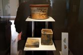 Экспонаты в музее Паленке